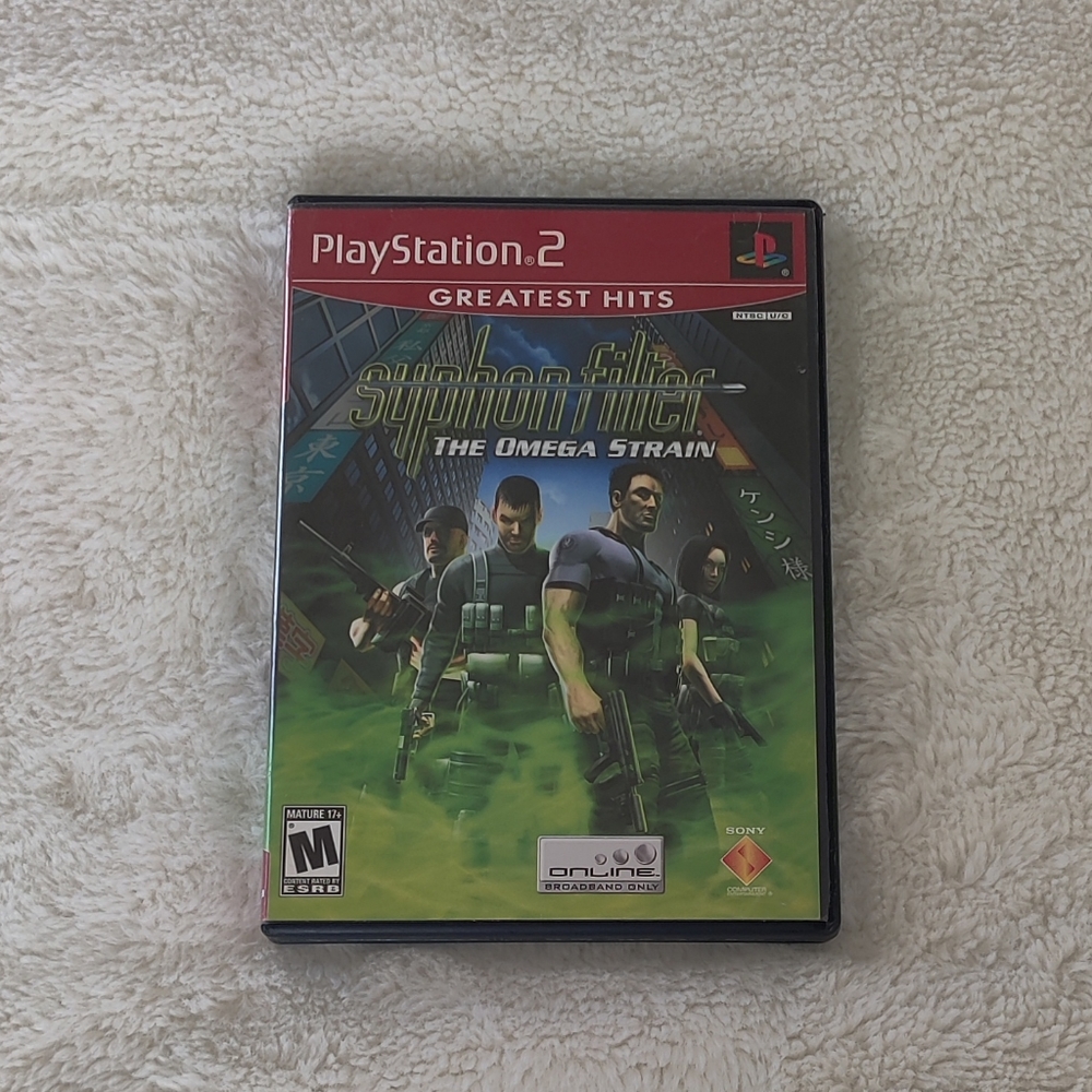 Great Condition: PlayStation 2 Greatest Hits Syphon Filter The Omega Str…